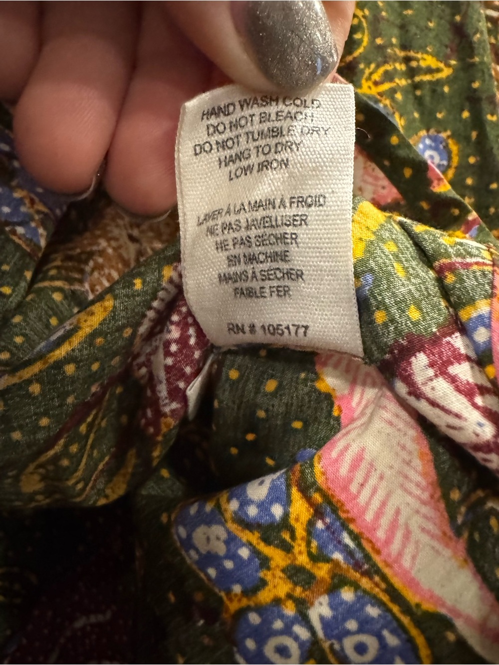 Ulla Johnson Willa Puff Sleeve Cotton Blouse in Pine Floral - Picture 9 of 9